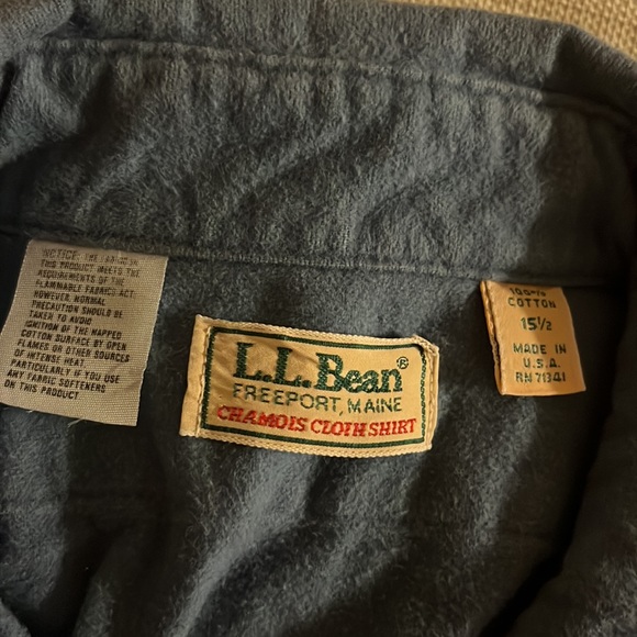 LL Bean Button up - Picture 2 of 2